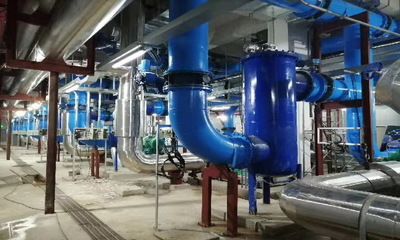 我公司承建的海口市美蘭機場二期擴建工程制冷站工程通過初步驗收